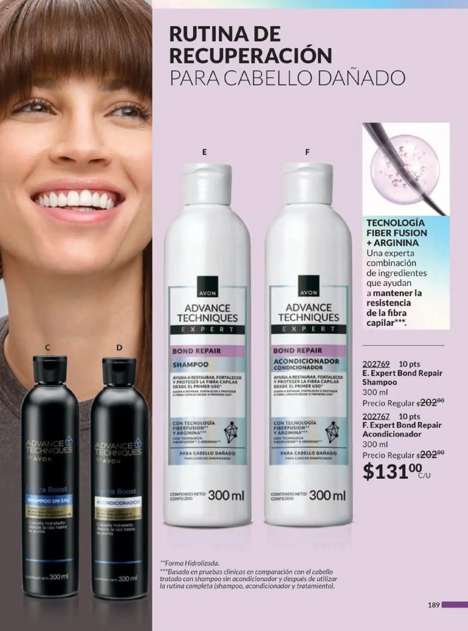 Nuevas ofertas de AVON válidas en toda la República Mexicana desde el 20.12.2025. ¡Encuentra las mejores ofertas en AVON campaña 1 2026! | Página: 198 | Productos: Sal, Acondicionador