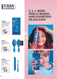 Avon - Campanha 04 - Pré-Visualização do folheto da loja Avon, válido de 18.02.2026 | Página: 142 | Produtos: Escova, Toalha de banho, Escova de cabelo, Algodão