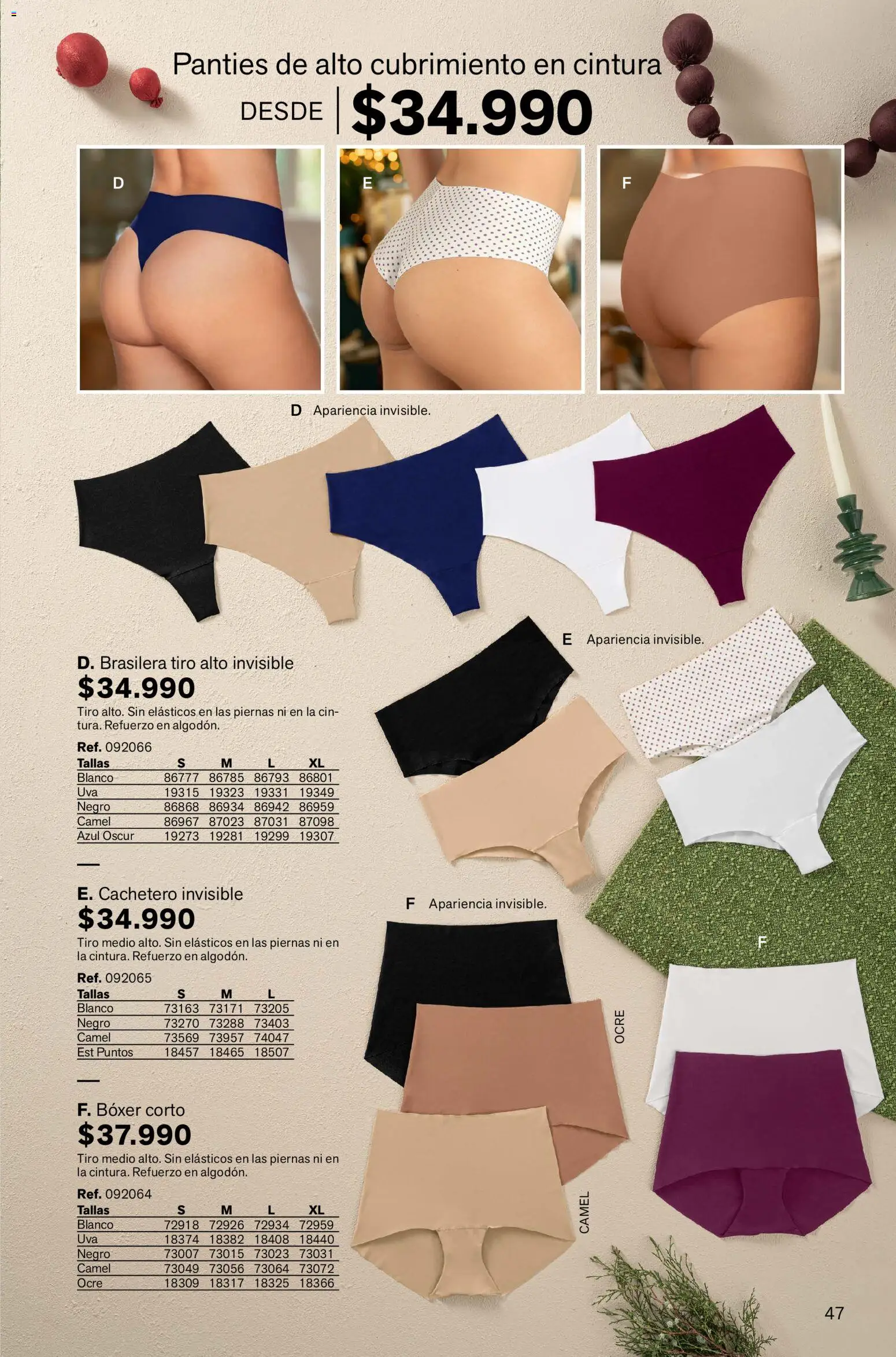 Leonisa revista - valida desde el 13.11.2025 | Página: 47 | Productos: Cachetero