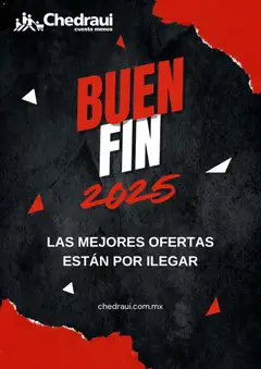 Vista previa de Chedraui Buen Fin aviso, nuevo folleto de la tienda, válido en México a partir del 30.10.2025