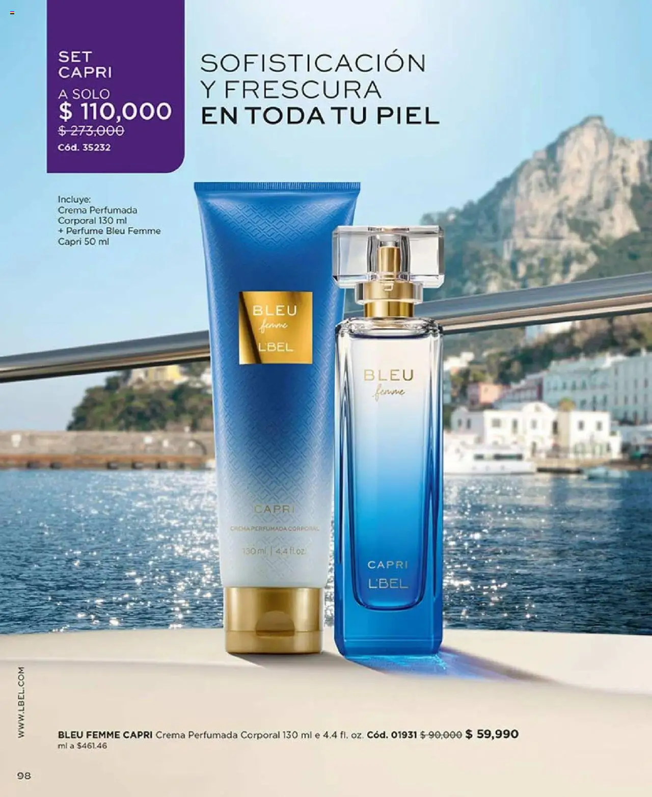 L'Bel revista - valida desde el 16.06.2025 | Página: 98 | Productos: Crema, Perfume