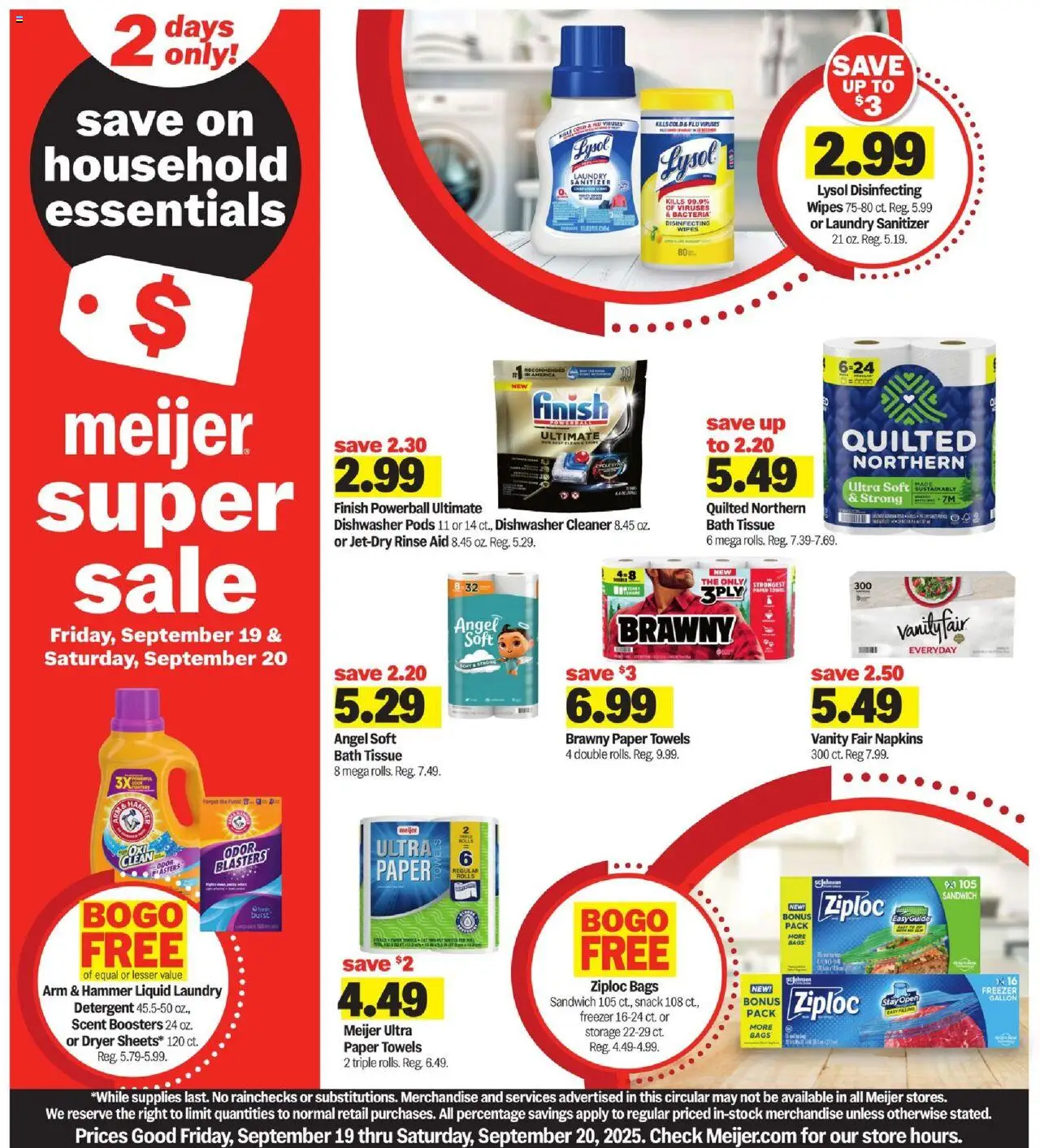 Meijer Weekly Ad - MI - valid from 17.09.2025 | Page: 2