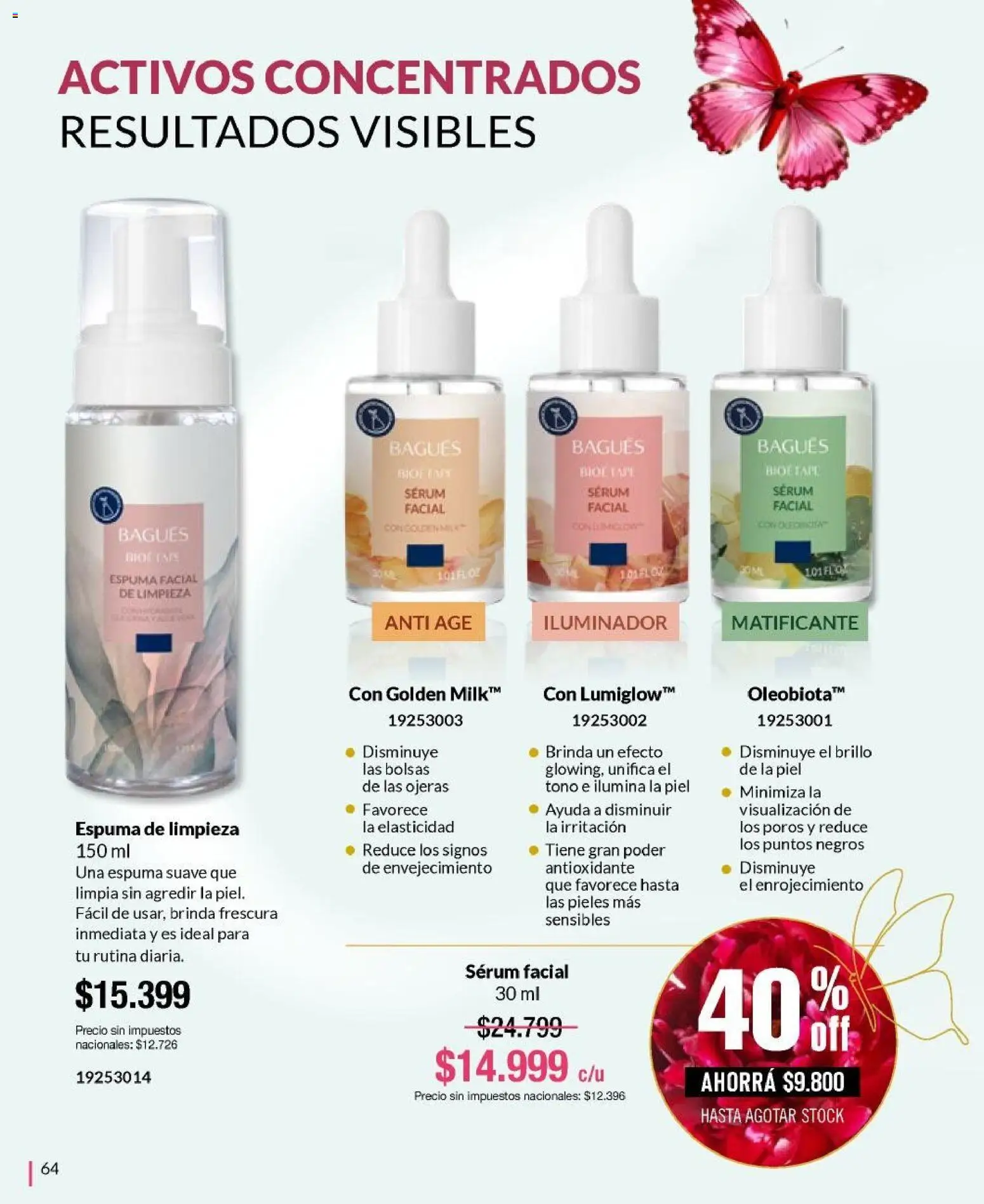Bagués - Catálogo │ válido desde el 09.02.2026 | Página: 64 | Productos: Iluminador, Serum, Brillo, Espuma