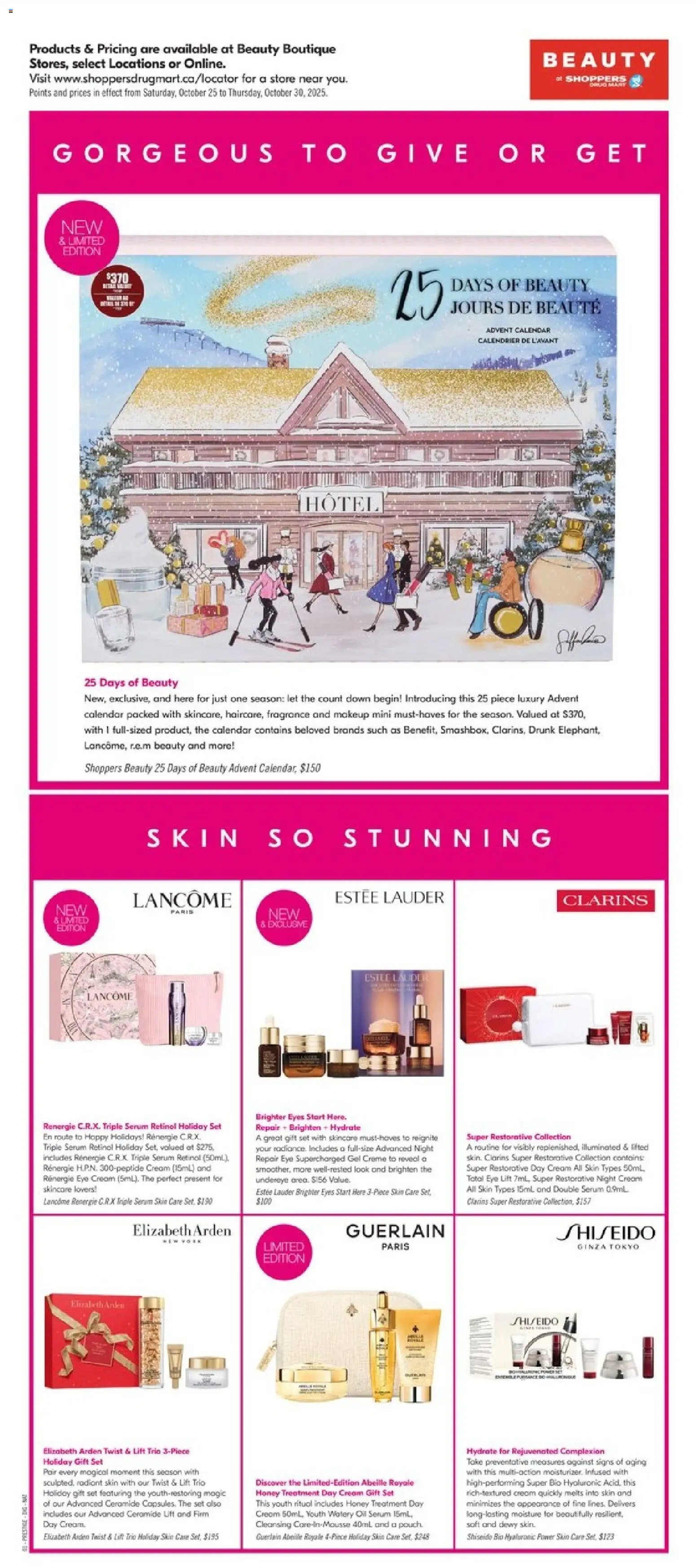 Shoppers flyer valid from 25.10.2025 | Page: 10 | Products: Cream, Fragrance, Oil