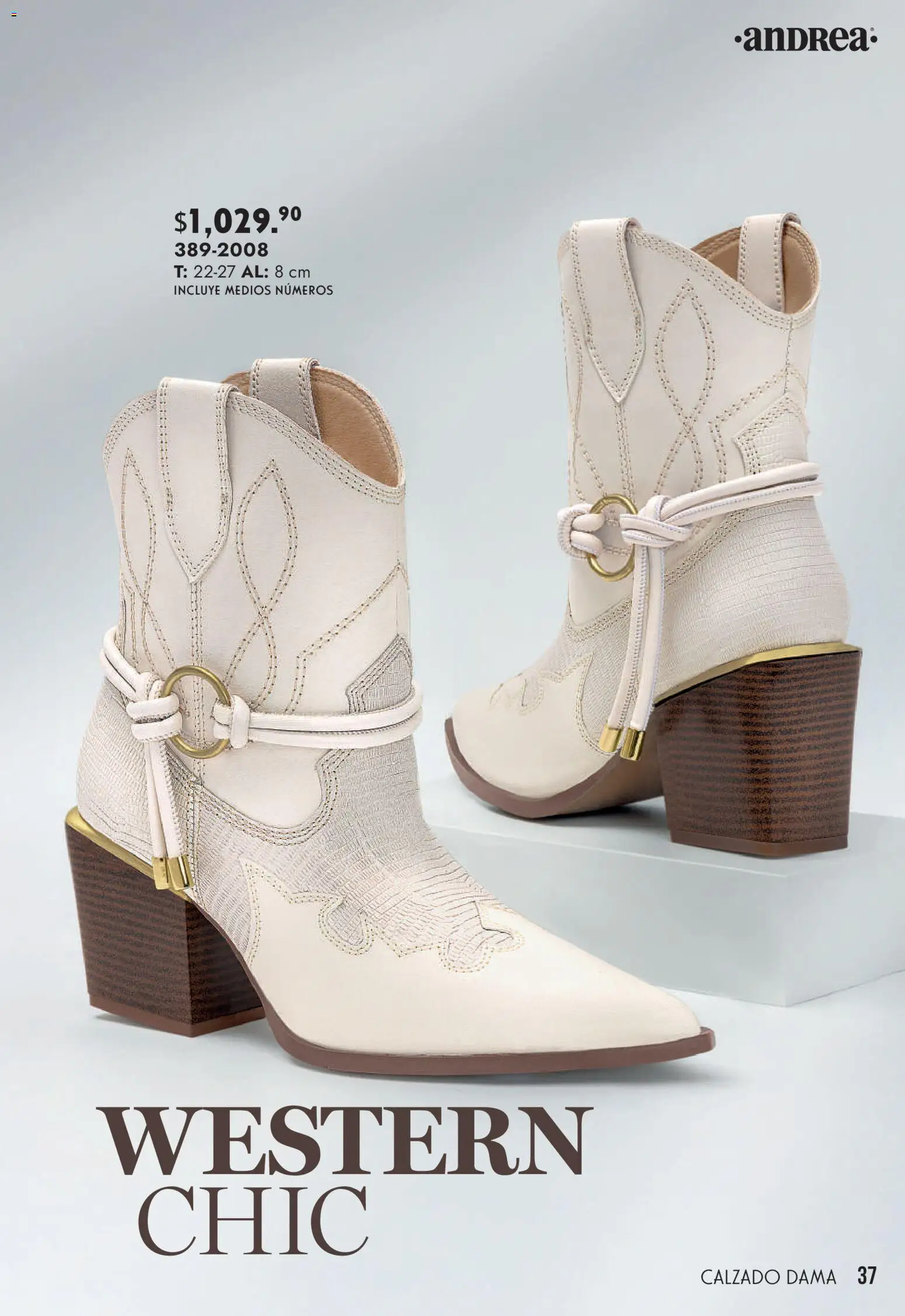 Nuevas ofertas de Andrea válidas en toda la República Mexicana desde el 22.03.2026. ¡Encuentra las mejores ofertas en Andrea catálogo Avances de Verano! | Página: 37