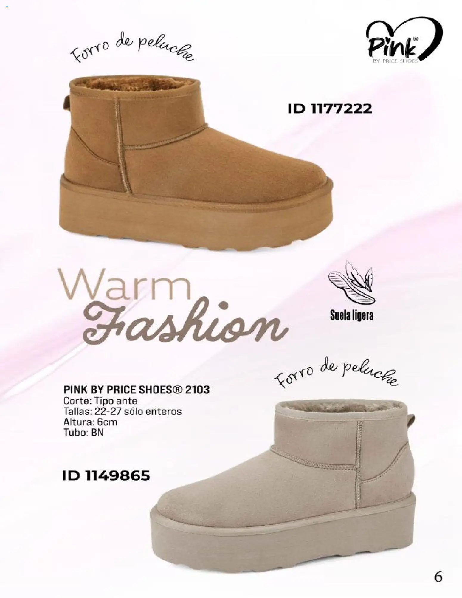 Nuevas ofertas de Price Shoes válidas en toda la República Mexicana desde el 15.11.2025. ¡Encuentra las mejores ofertas en Price Shoes catálogo Bota Invernal! | Página: 5