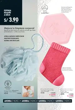 Vista previa de folleto Oriflame catálogo - Campaña 5 de la Oriflame válido desde 28.03.2026 | Página: 118 | Productos: Esponja, Jabón, Baño