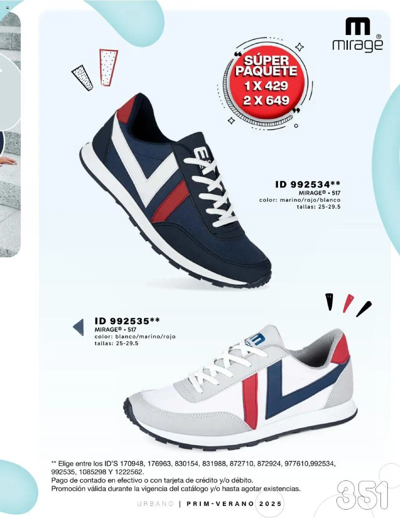 Nuevas ofertas de Price Shoes válidas en toda la República Mexicana desde el 24.01.2025. ¡Encuentra las mejores ofertas en Price Shoes catálogo Urbano! | Página: 351