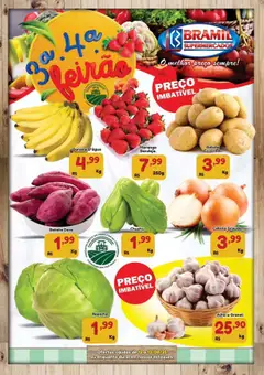 Bramil Supermercados - Ofertas Feirão - Pré-Visualização do folheto da loja Bramil Supermercados, válido de 12.08.2025