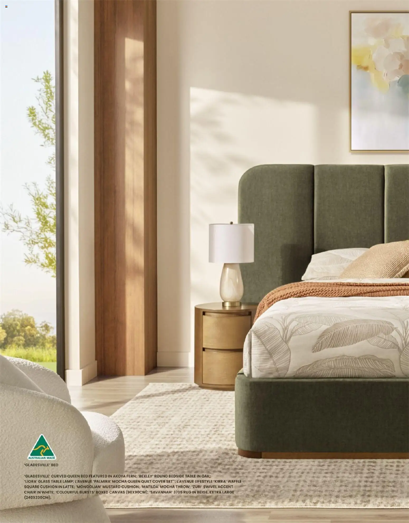 Harvey Norman catalogue - valid from 20.04.2026 | Page: 10 | Products: Bedside table, Chair, Mustard, Bed