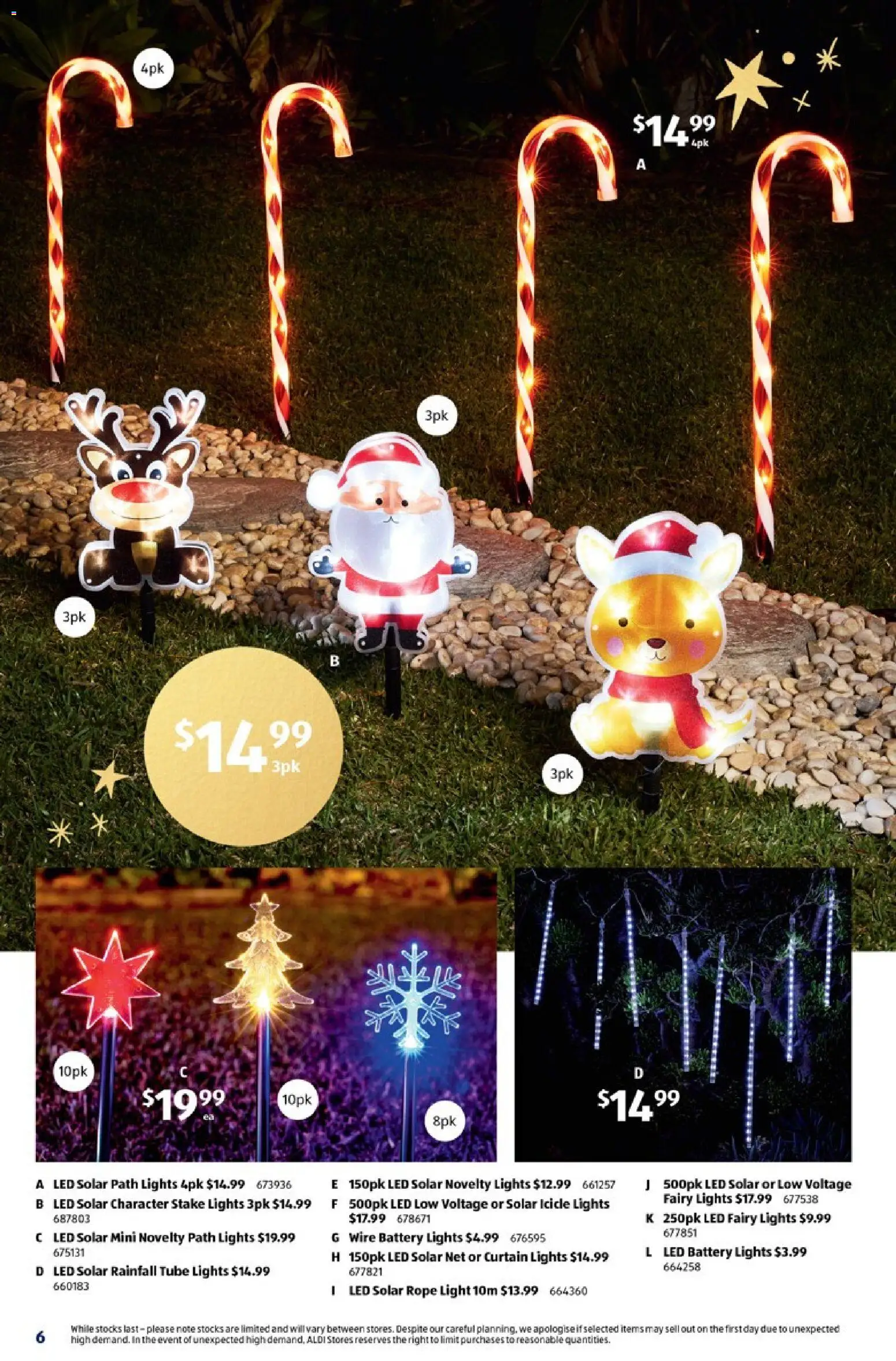 Aldi catalogue - valid from 29.10.2025 | Page: 6 | Products: Curtain, Battery, Light, Novelty