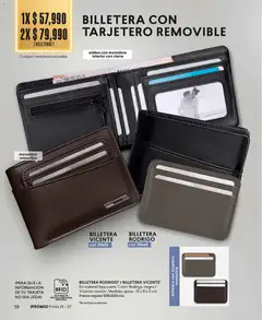 CyZone catálogo C07/2026 -  Vista previa de la revista de la tienda CyZone valido desde el 24.04.2026 | Página: 58 | Productos: Billetera, Monedero, Combinación