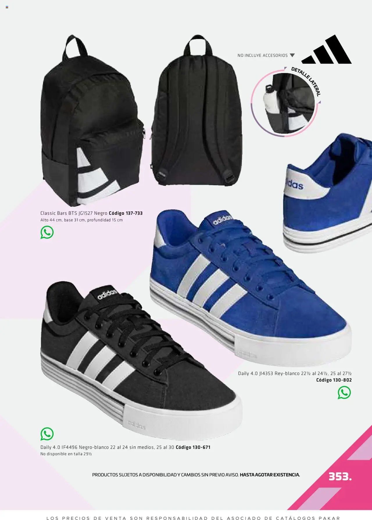 Nuevas ofertas de SC Pakar válidas en toda la República Mexicana desde el 29.08.2025. ¡Encuentra las mejores ofertas en SC Pakar - Catálogo Otoño Women! | Página: 353