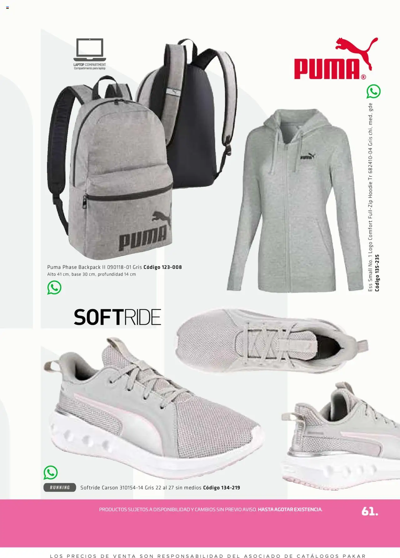 Nuevas ofertas de SC Pakar válidas en toda la República Mexicana desde el 29.08.2025. ¡Encuentra las mejores ofertas en SC Pakar - Catálogo Otoño Women! | Página: 61