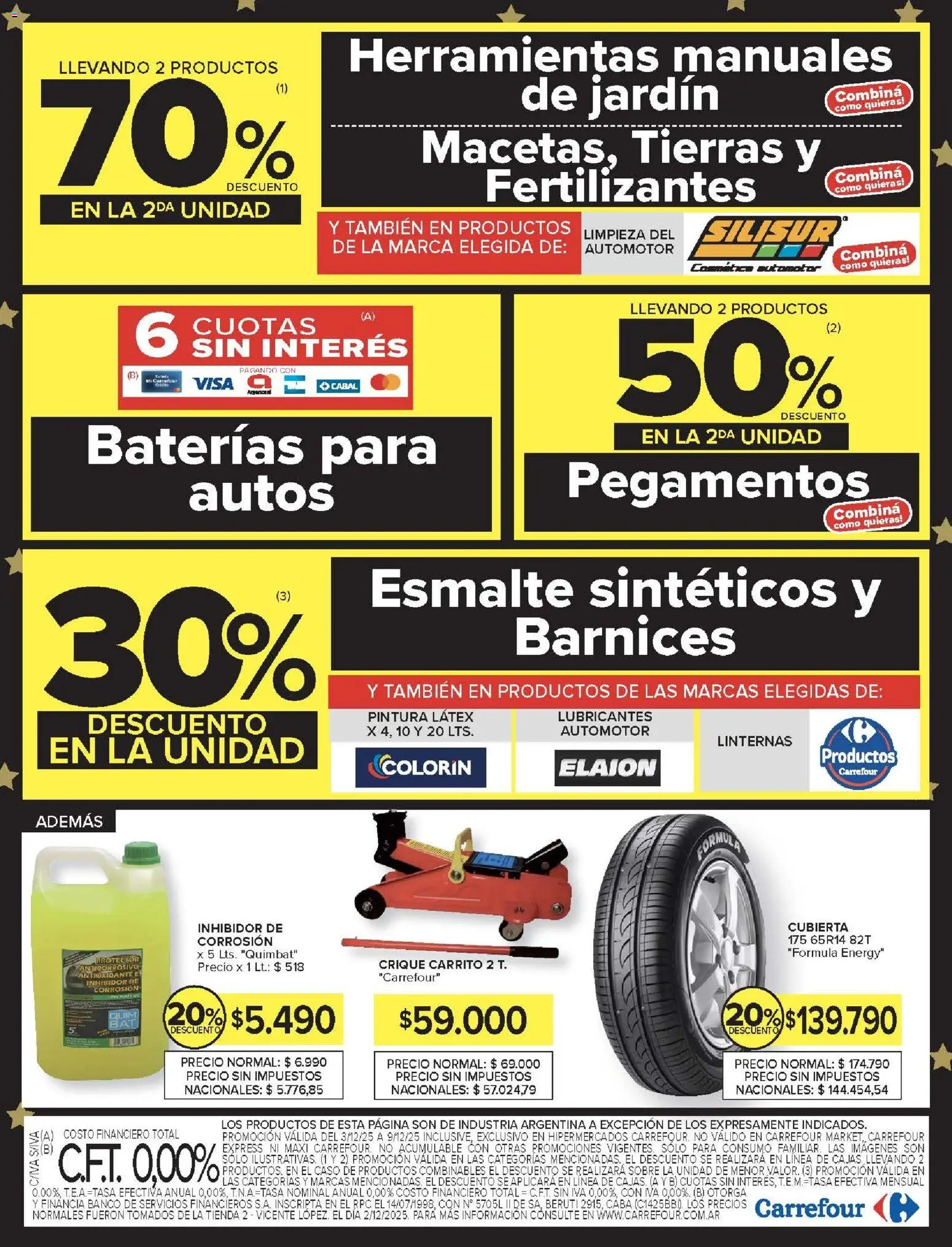 Carrefour - Carrefour Hiper 03 Diciembre - 9f59952f-7627-4a15-93a5-226a35a10741 │ válido desde el 03.12.2025 | Página: 24 | Productos: Caso, Banco, Pintura, Sobre