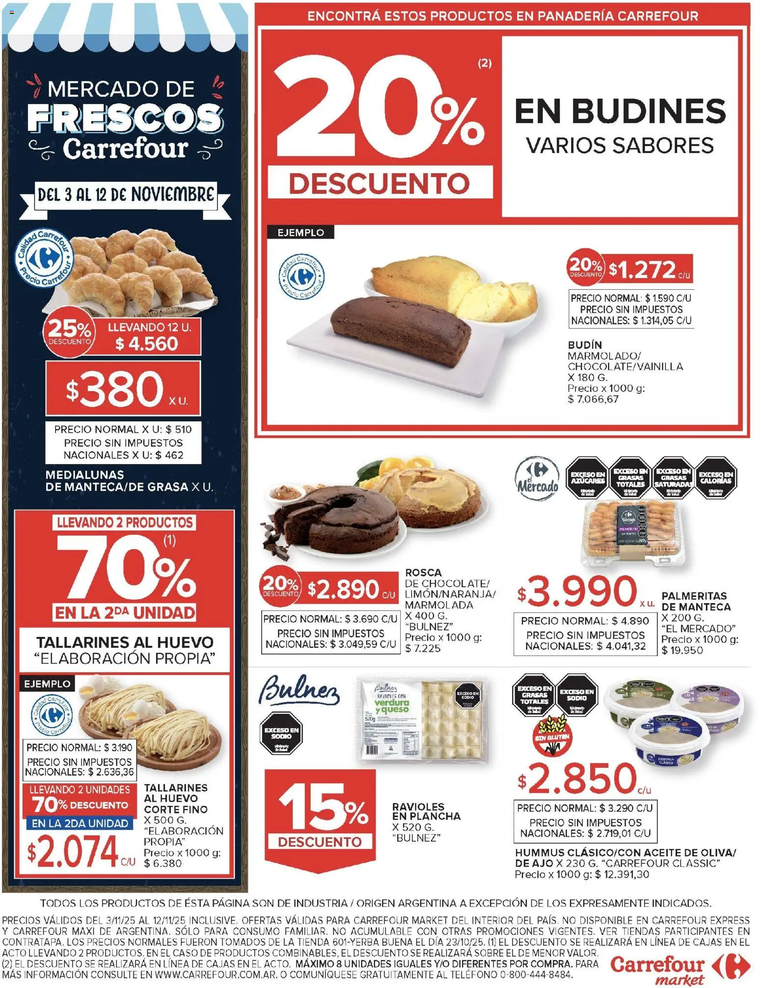 Carrefour Market catálogo - Corrientes │ válido desde el 03.11.2025 | Página: 17 | Productos: Teléfono, Ajo, Huevo, Manteca