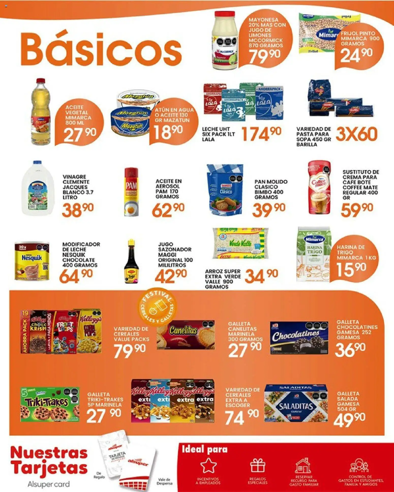 Nuevas ofertas de Alsuper válidas en toda la República Mexicana desde el 10.04.2026. ¡Encuentra las mejores ofertas en Alsuper folleto Torreon! | Página: 6 | Productos: Vinagre, Crema, Leche, Café