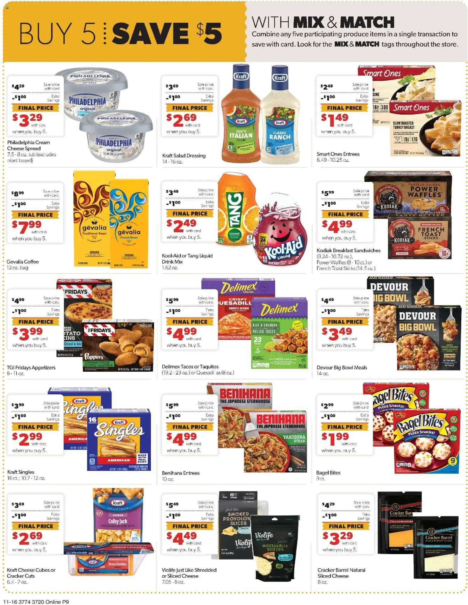 Family Fare Weekly Ad - IA - valid from 16.11.2025 | Page: 6 | Products: Coffee, Pizza, Cream, Bag