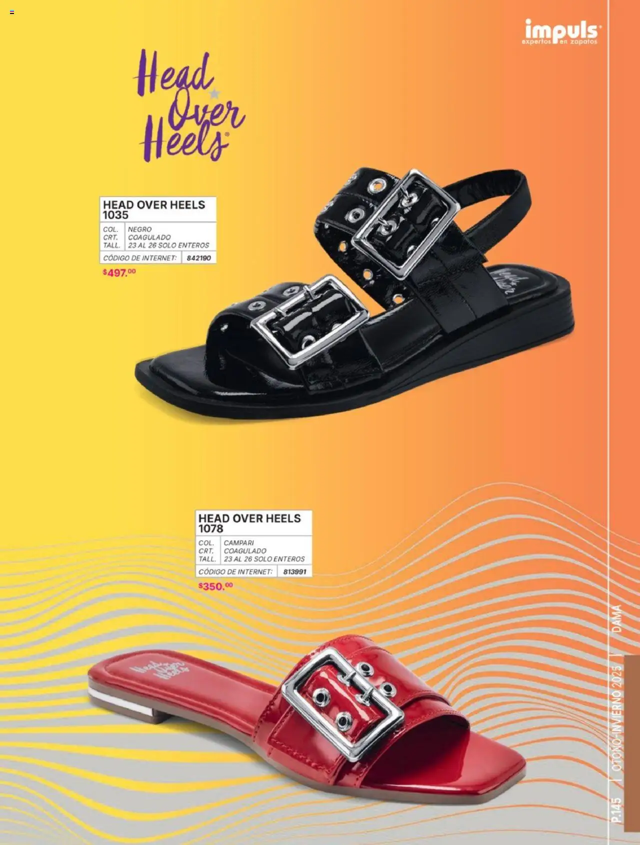 Nuevas ofertas de Impuls válidas en toda la República Mexicana desde el 07.07.2025. ¡Encuentra las mejores ofertas en Impuls catálogo Dama Otoño-Invierno 2025! | Página: 147 | Productos: Zapatos