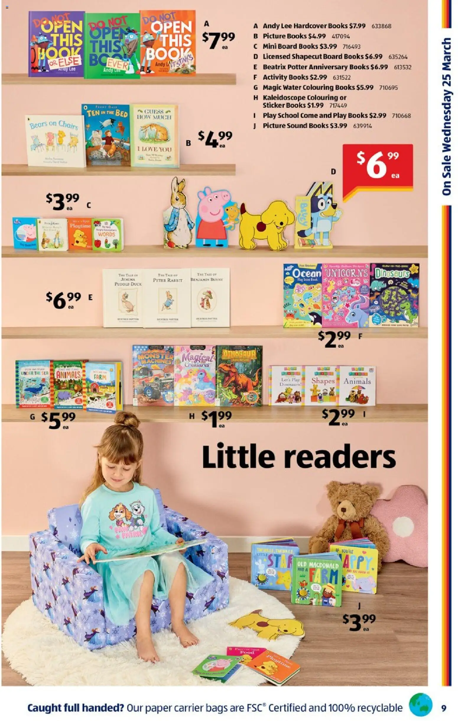 Aldi catalogue - valid from 25.03.2026 | Page: 9 | Products: Picture, Water, Bed