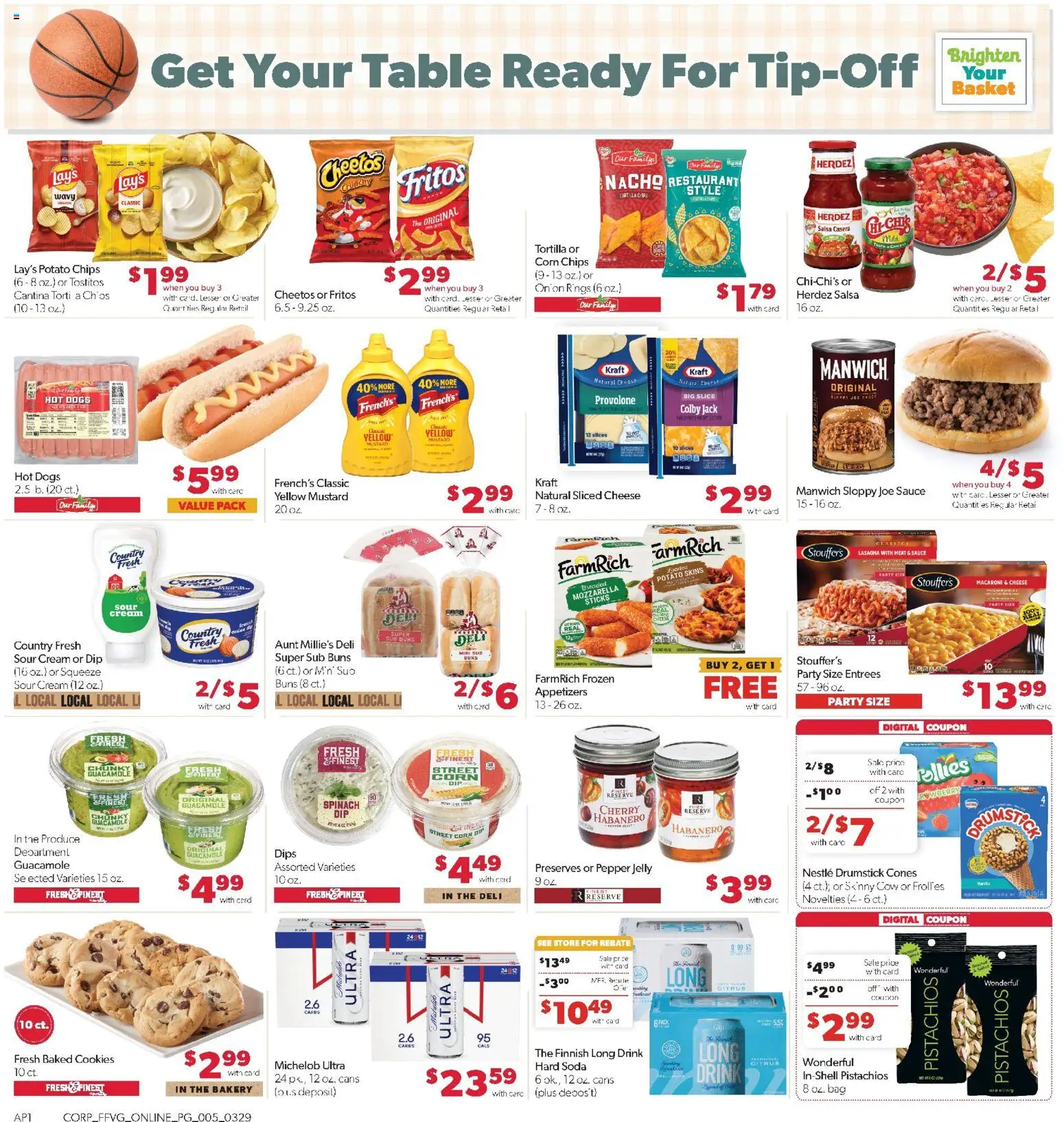 Family Fare Grand ReOpening - valid from 29.03.2026 | Page: 13 | Products: Bakery, Corn, Sauce, Hot Dogs