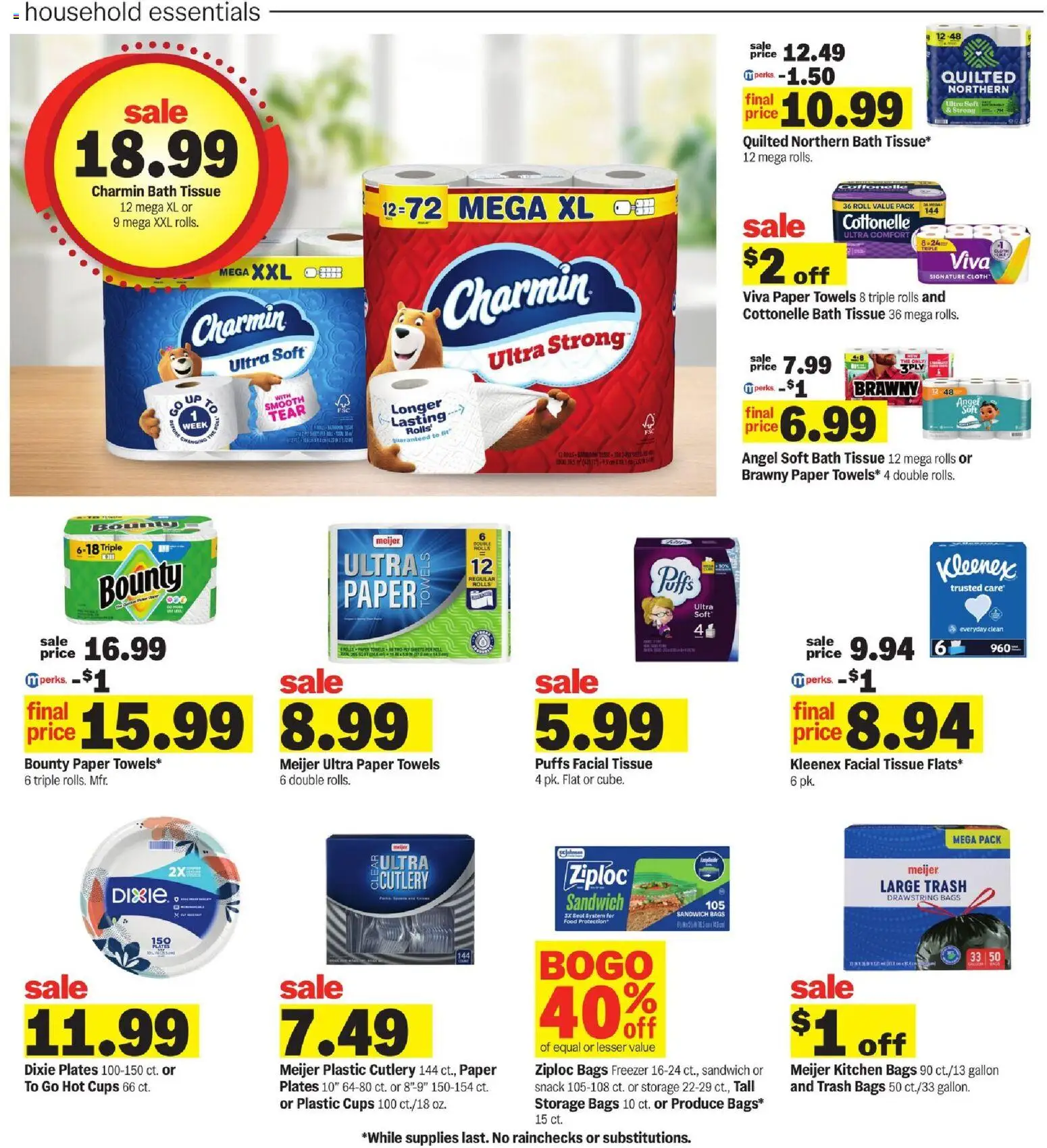 Meijer Weekly Ad - MI - valid from 08.04.2026 | Page: 21 | Products: Bath, Freezer