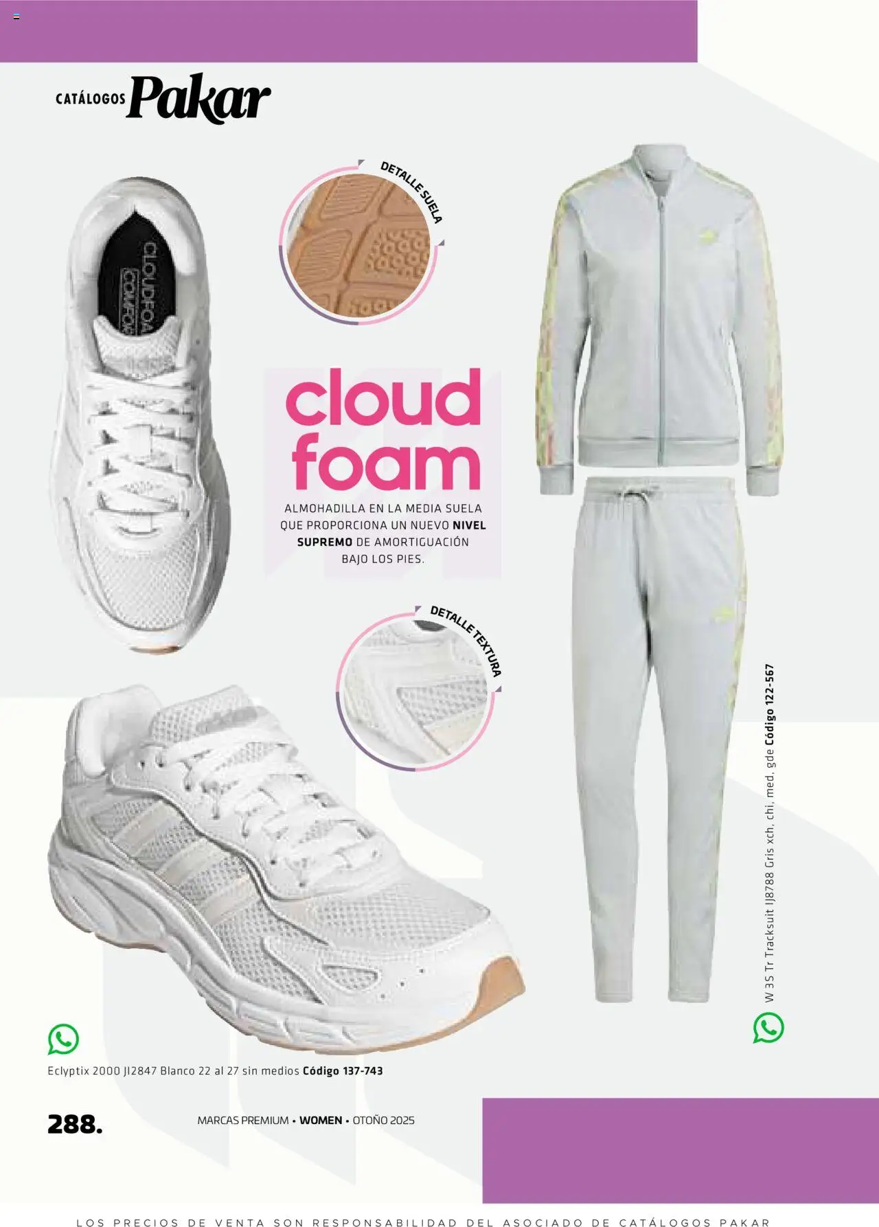 Nuevas ofertas de SC Pakar válidas en toda la República Mexicana desde el 29.08.2025. ¡Encuentra las mejores ofertas en SC Pakar - Catálogo Otoño Women! | Página: 288
