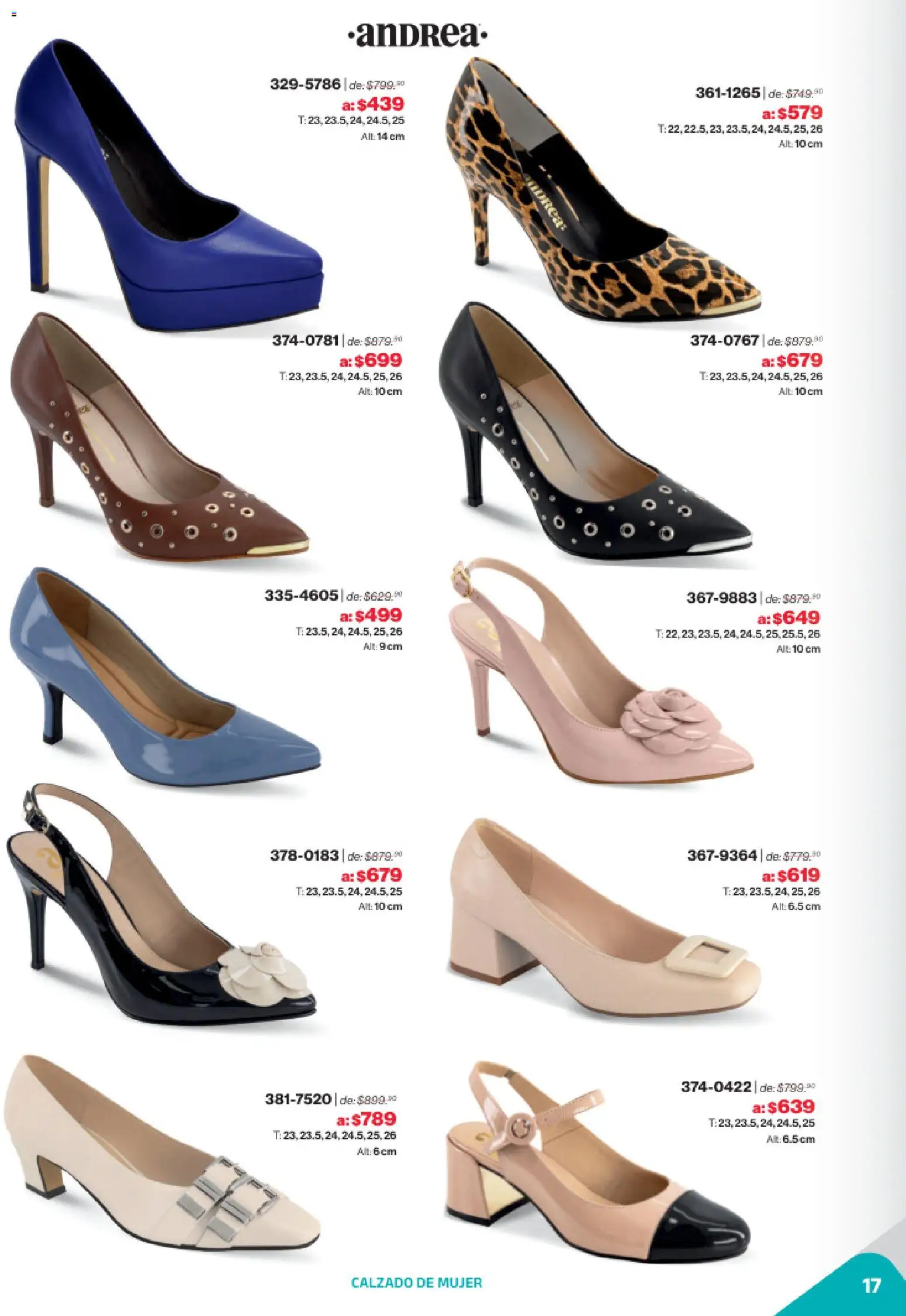 Nuevas ofertas de Andrea válidas en toda la República Mexicana desde el 02.11.2025. ¡Encuentra las mejores ofertas en Andrea catálogo Outlet! | Página: 17