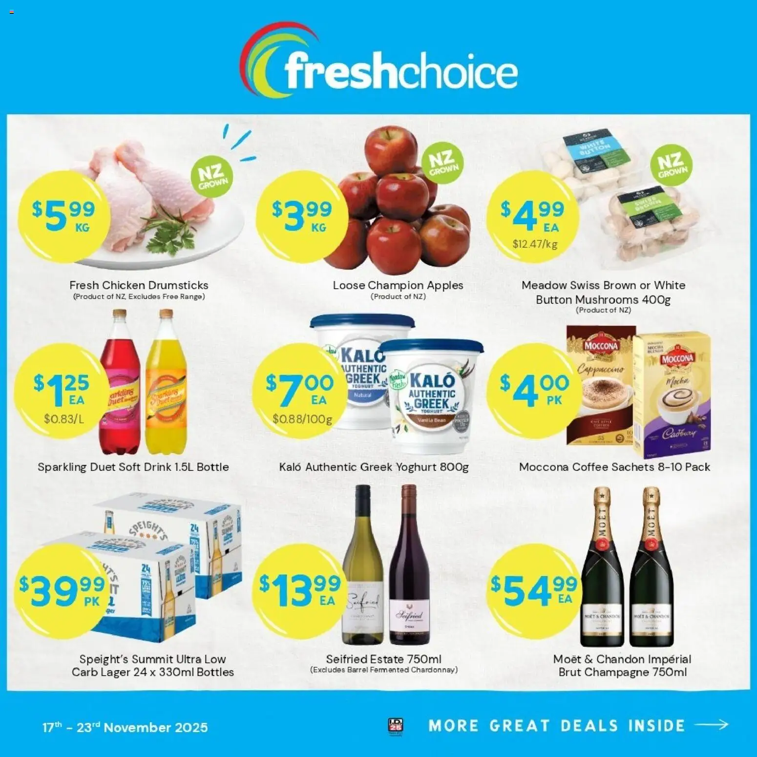 FreshChoice catalogue from 17.11.2025 | Page: 1