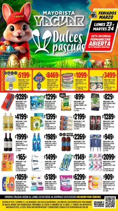 Vista previa Yaguar - Oferta Semanal Córdoba válido desde el 23.03.2026