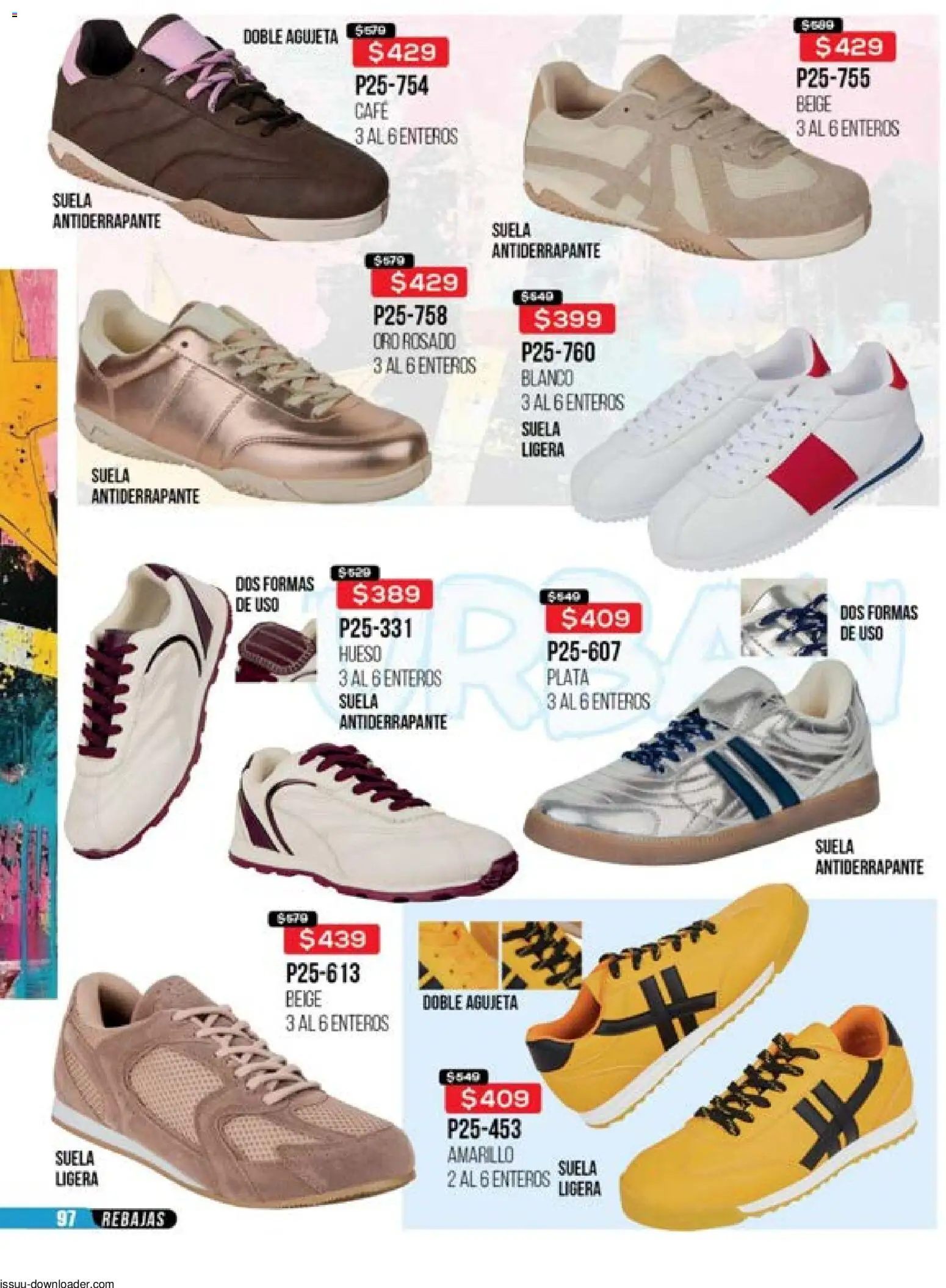 Nuevas ofertas de Cklass válidas en toda la República Mexicana desde el 31.10.2025. ¡Encuentra las mejores ofertas en Cklass catálogo Súper Rebajas Calzado! | Página: 98