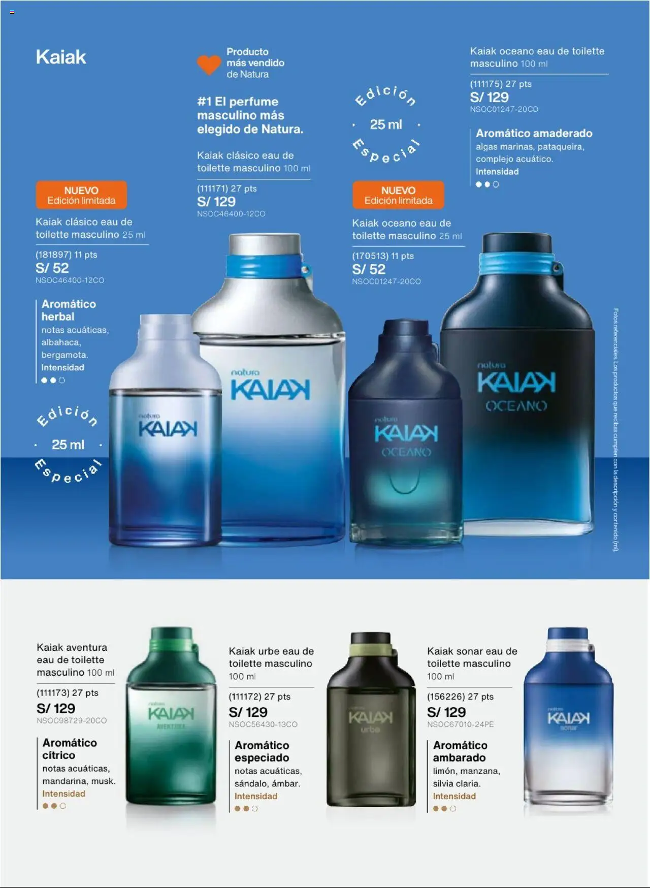 Catálogo Natura válido desde 12.10.2025 | Página: 36 | Productos: Perfume, EAU de Toilette