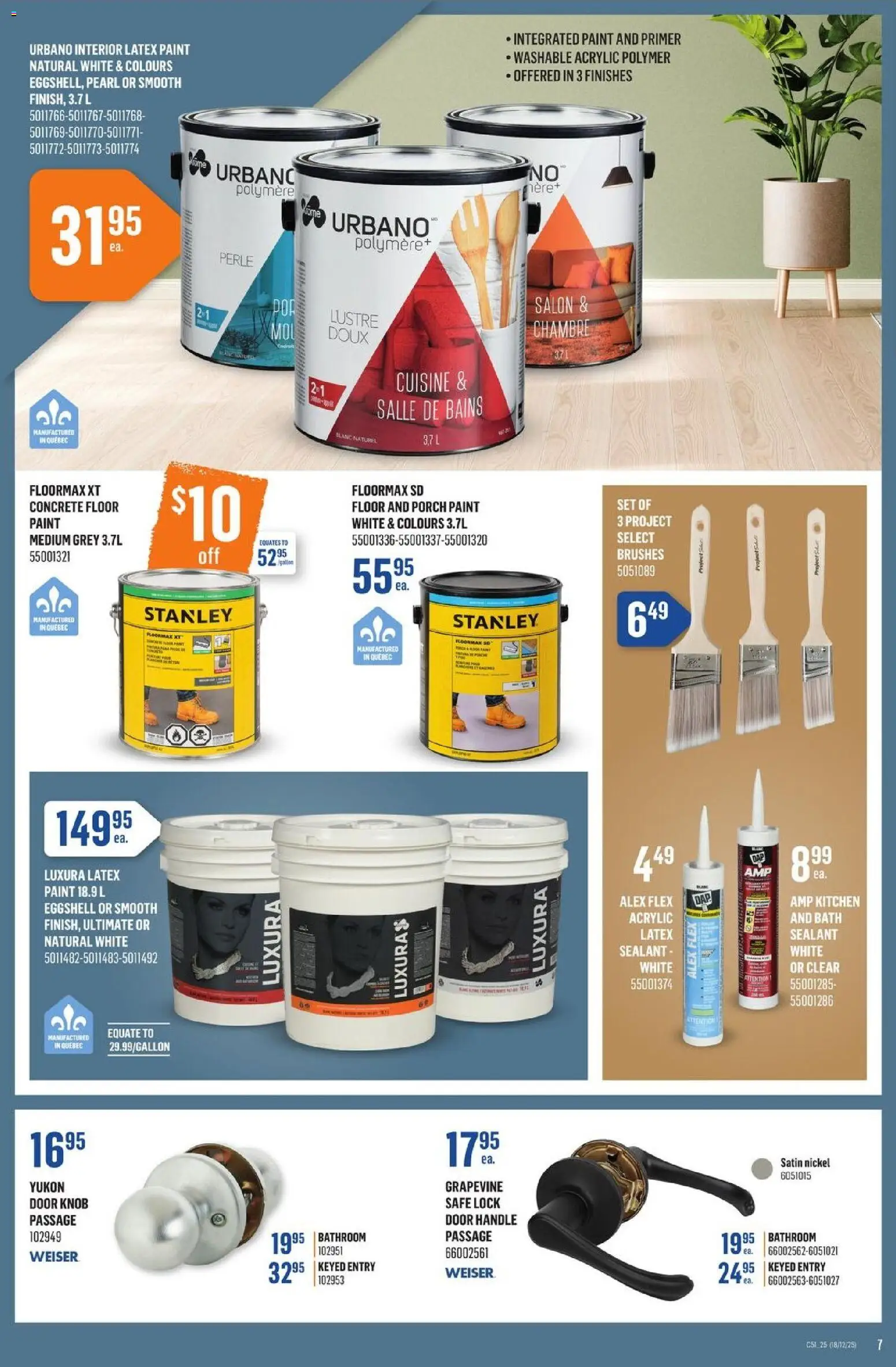 Canac flyer valid from 18.12.2025 | Page: 7 | Products: Bath