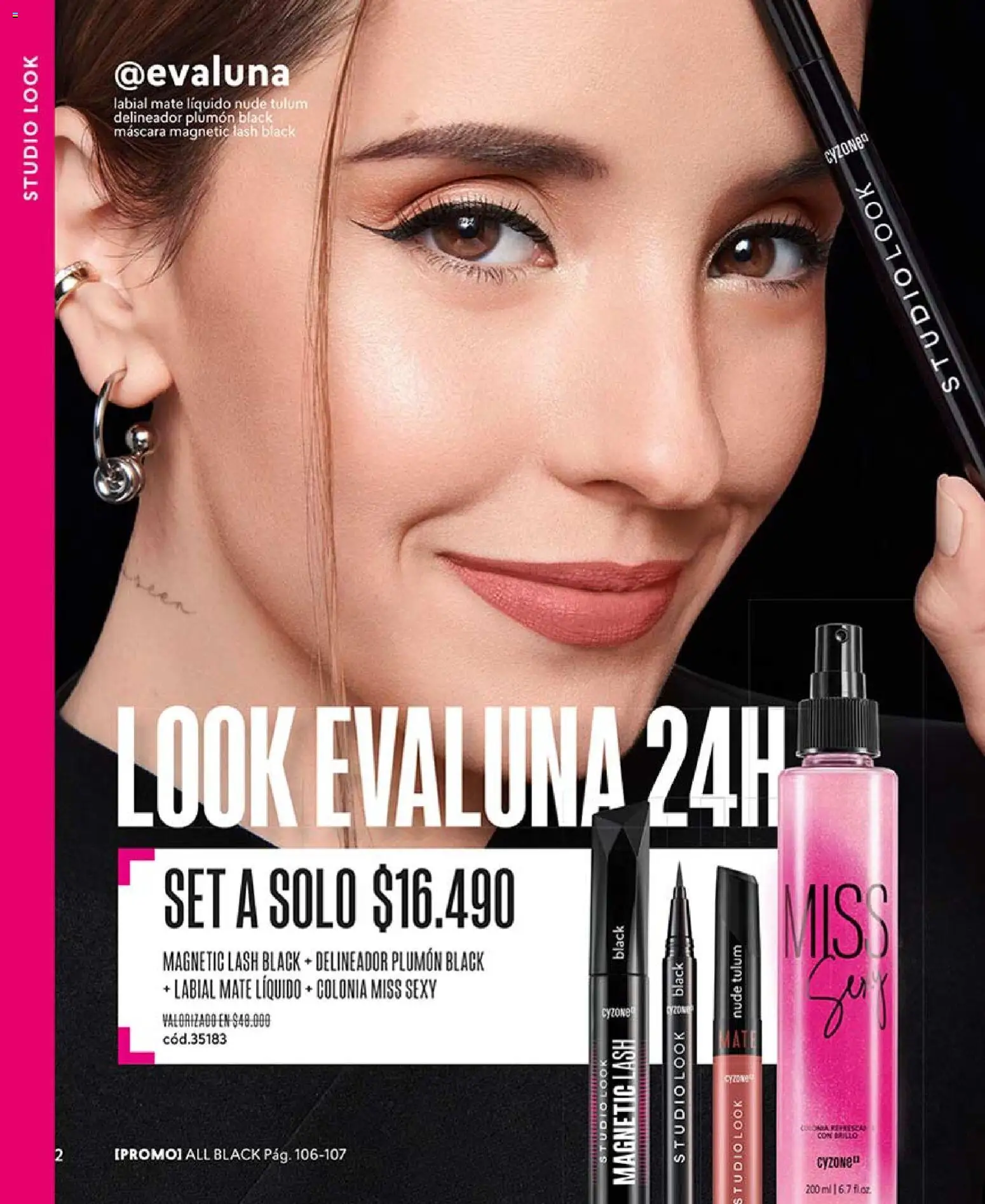 Catálogo CyZone Campaña 6 │ válido desde el 01.04.2026 | Página: 2 | Productos: Máscara, Delineador, Plumón, Labial