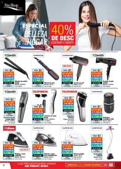 Río Shop Deco catálogo │ válido desde el 01.09.2025 | Página: 4 | Productos: Usb, Plancha de pelo, Afeitadora, Plancha