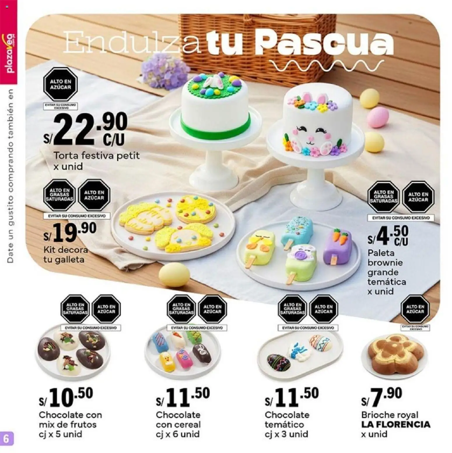 Catálogo Plaza Vea válido desde 23.03.2026 | Página: 6 | Productos: Chocolate