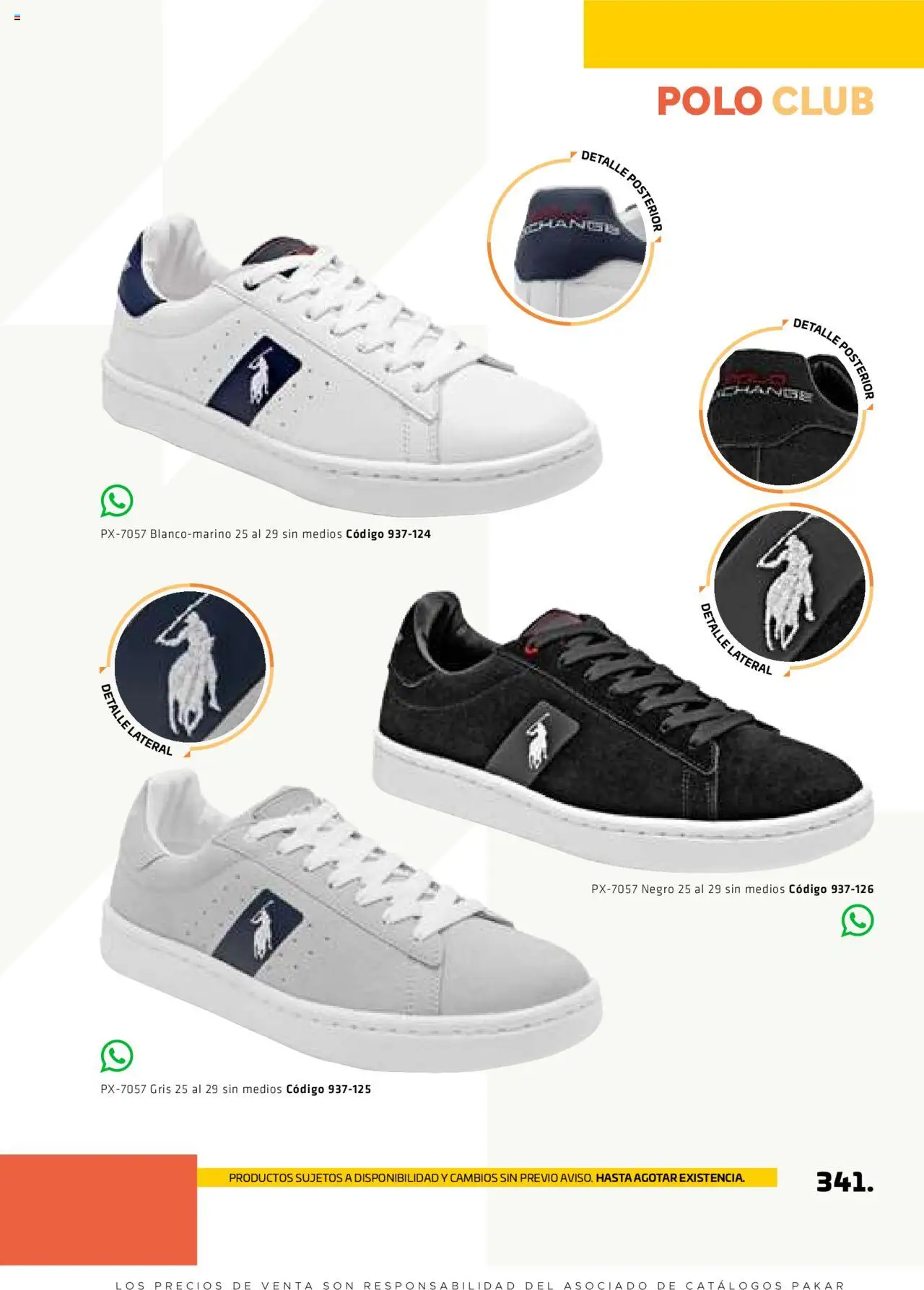 Nuevas ofertas de SC Pakar válidas en toda la República Mexicana desde el 29.08.2025. ¡Encuentra las mejores ofertas en SC Pakar - Catálogo Otoño Men Tomo 1! | Página: 341