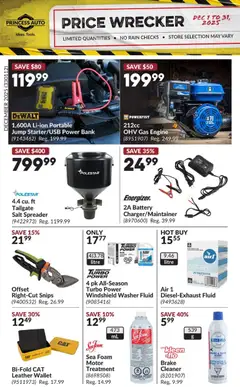 Preview of Princess Auto - Price Wrecker from shop Princess Auto valid from 01.12.2025