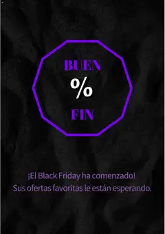 Vista previa de Ilusión Buen Fin aviso, nuevo folleto de la tienda, válido en México a partir del 05.12.2025