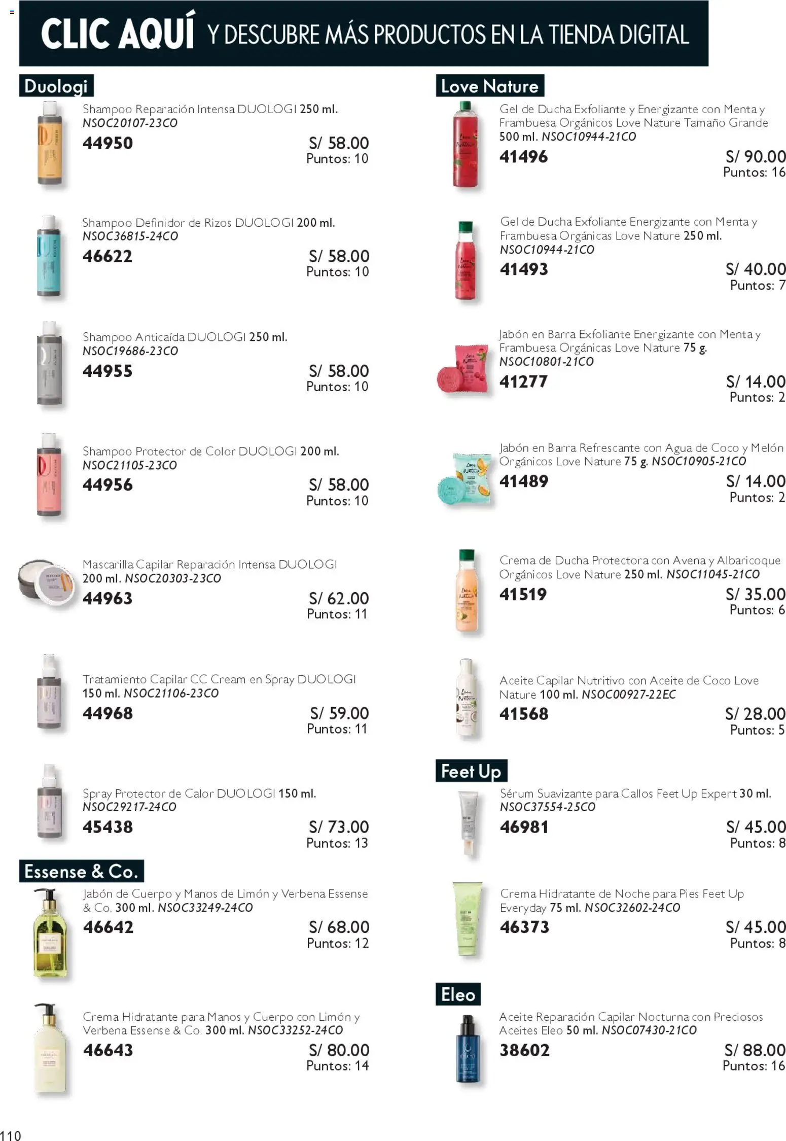 Catálogo Oriflame válido desde 18.04.2026 | Página: 110 | Productos: Exfoliante, Gel de ducha, Avena, CC cream