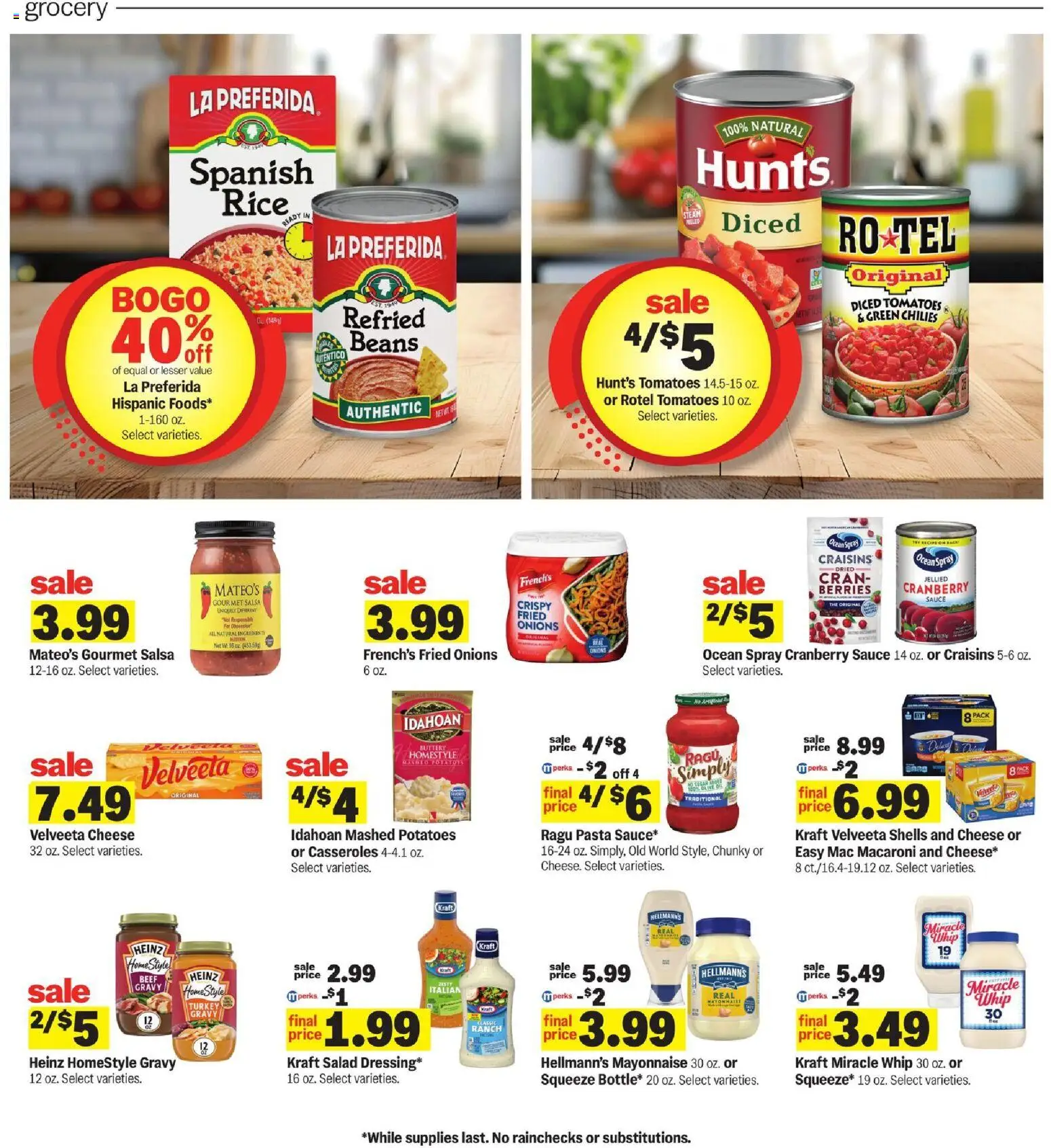 Meijer Weekly Ad - MI - valid from 01.04.2026 | Page: 23 | Products: Berries, Beef, Pasta, Salad