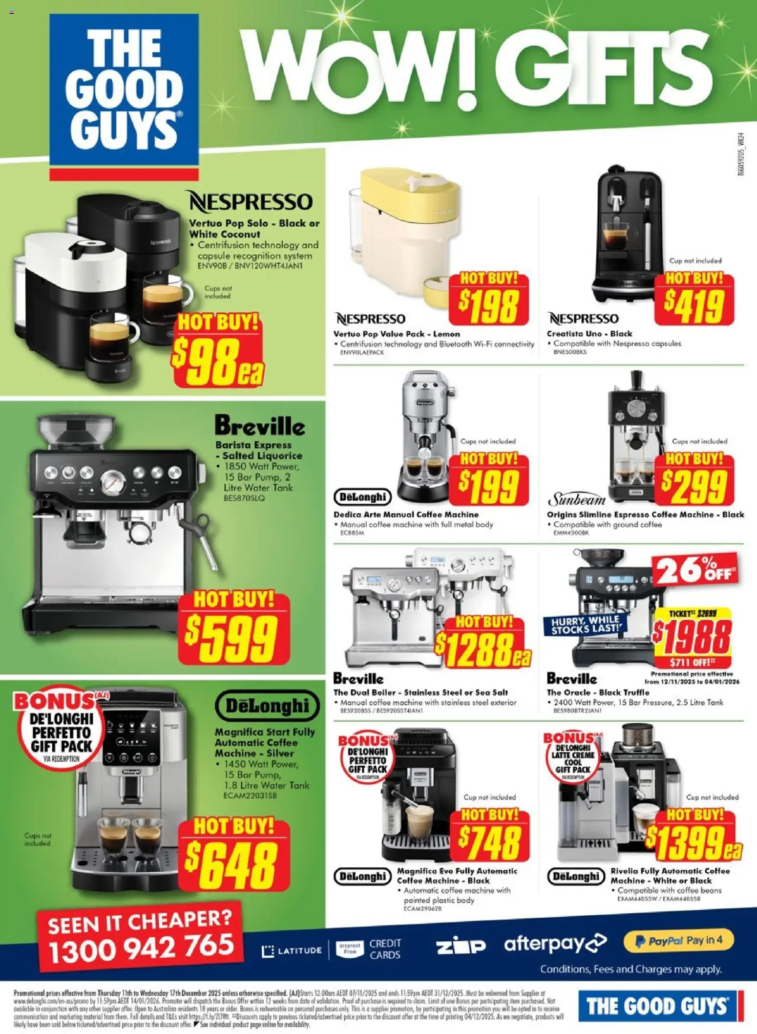 The Good Guys catalogue - valid from 10.12.2025 | Page: 11 | Products: Coffee, Salt, Lemon, Date