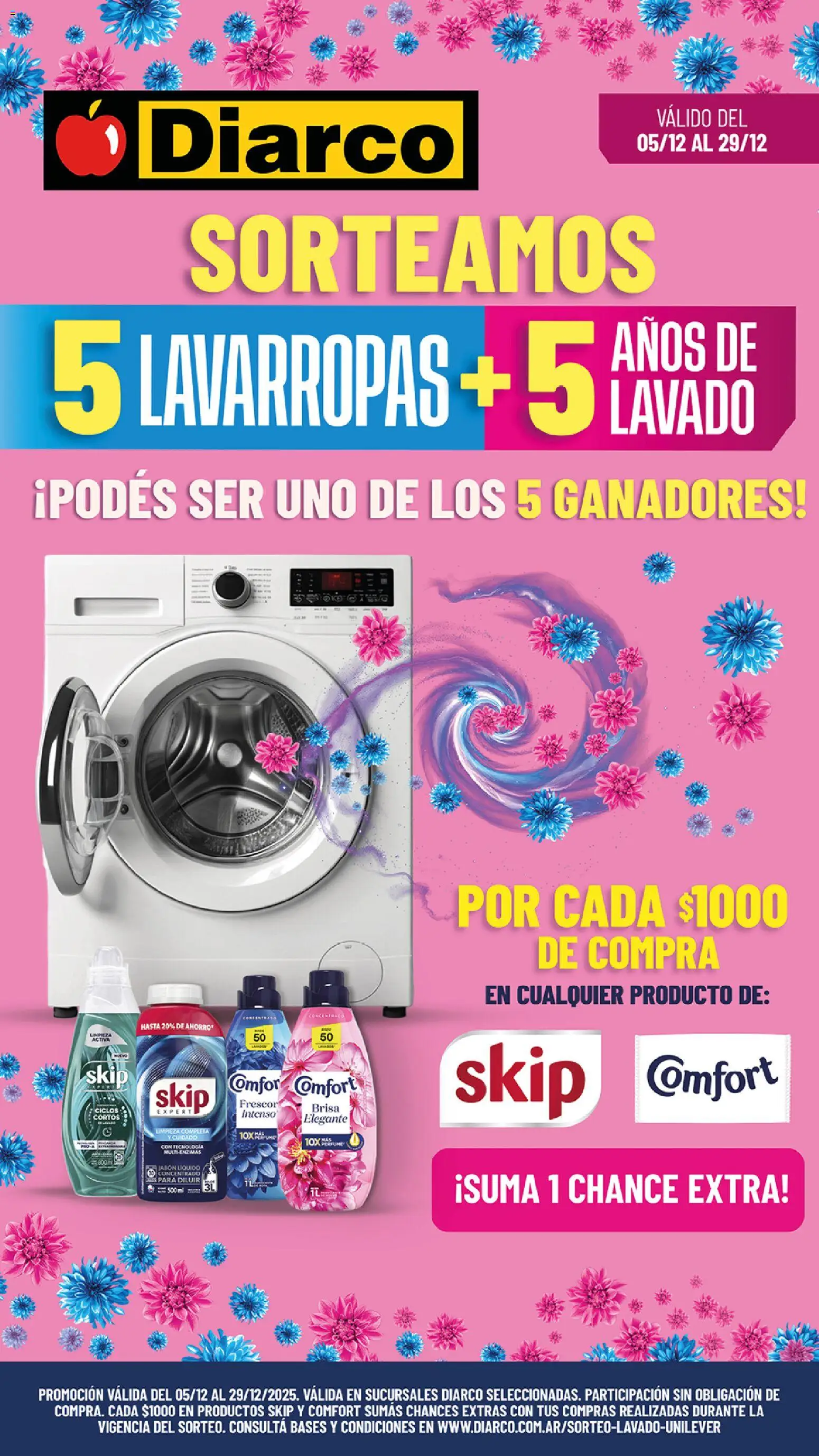 Diarco - Ofertas Gba │ válido desde el 08.12.2025 | Página: 20 | Productos: Perfume, Jabón líquido, Jabón, Lavarropas