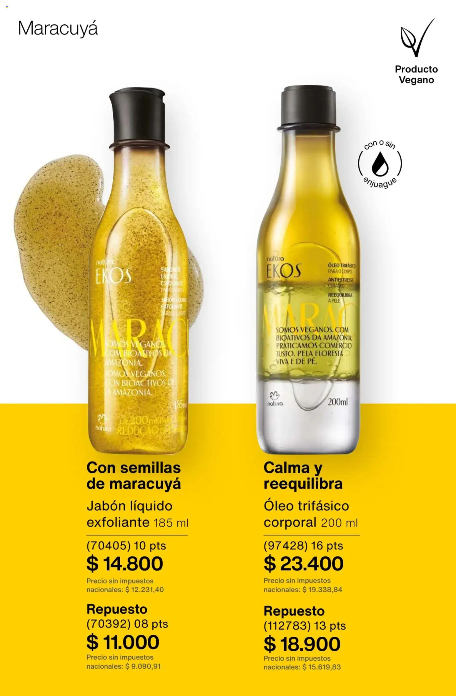 Catálogo Natura Ciclo 1/2026 │ válido desde el 06.01.2026 | Página: 200 | Productos: Jabón líquido, Jabón, Semillas