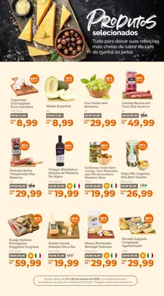 Oba Hortifruti - Ofertas da semana - Pré-Visualização do folheto da loja Oba Hortifruti, válido de 17.10.2025 | Página: 4 | Produtos: Vinagre, Cogumelo, Gouda, Champignon