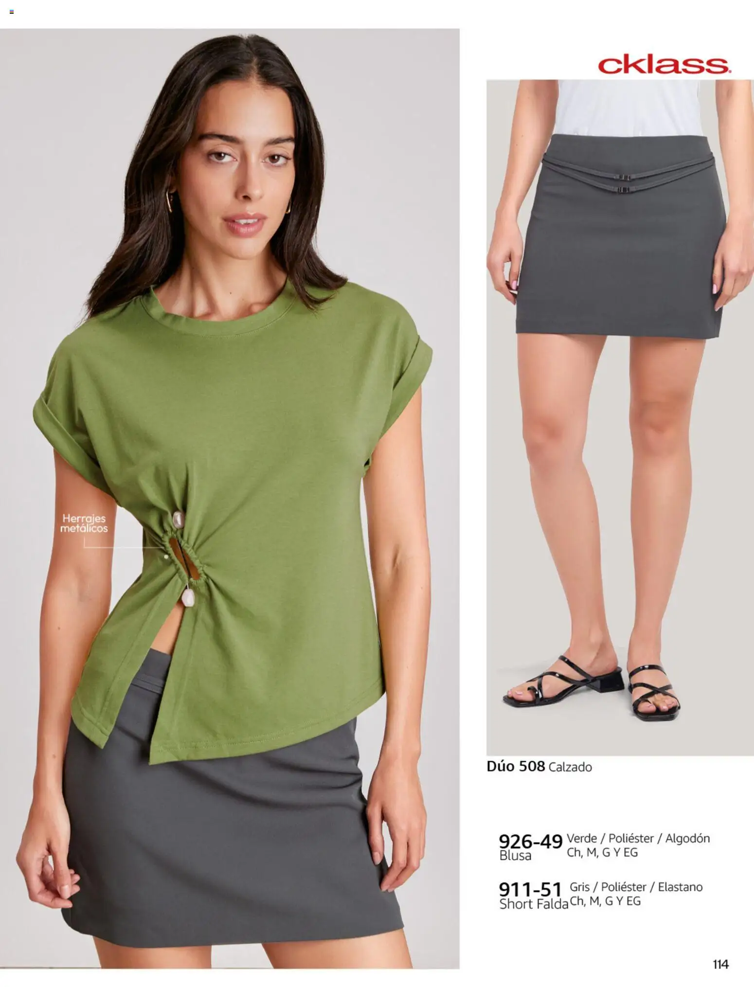 Nuevas ofertas de Cklass válidas en toda la República Mexicana desde el 02.01.2026. ¡Encuentra las mejores ofertas en Cklass catálogo Secrets! | Página: 152 | Productos: Blusa, Algodón, Falda, Short