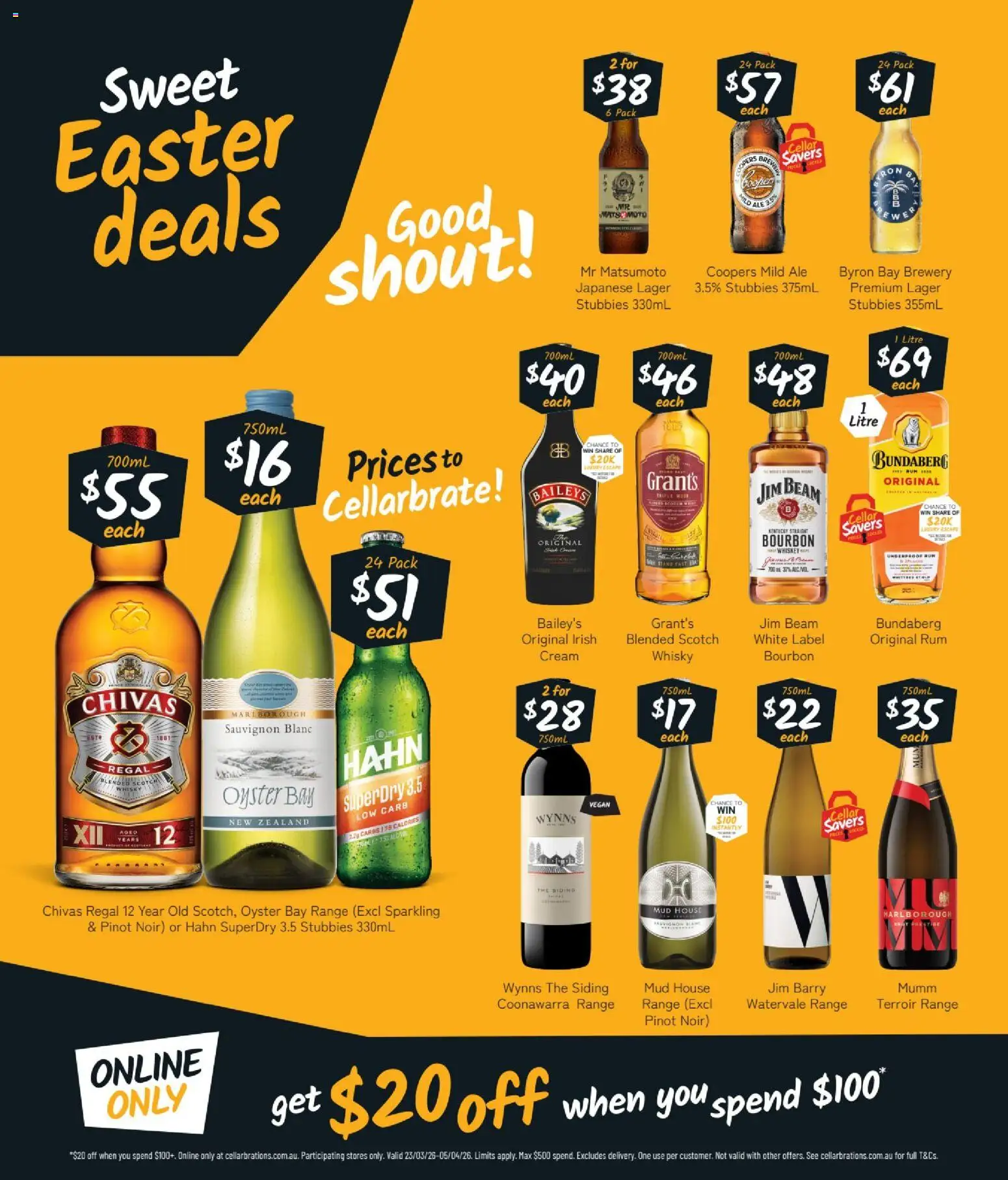 Cellarbrations catalogue - valid from 23.03.2026 | Page: 2 | Products: Cream, Whiskey, Rum, Scotch
