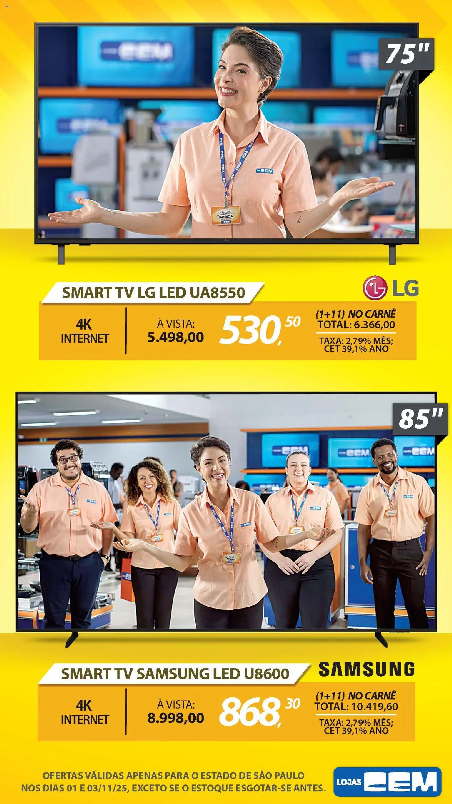 Lojas Cem Folheto - válido de 01.11.2025 | Página: 22