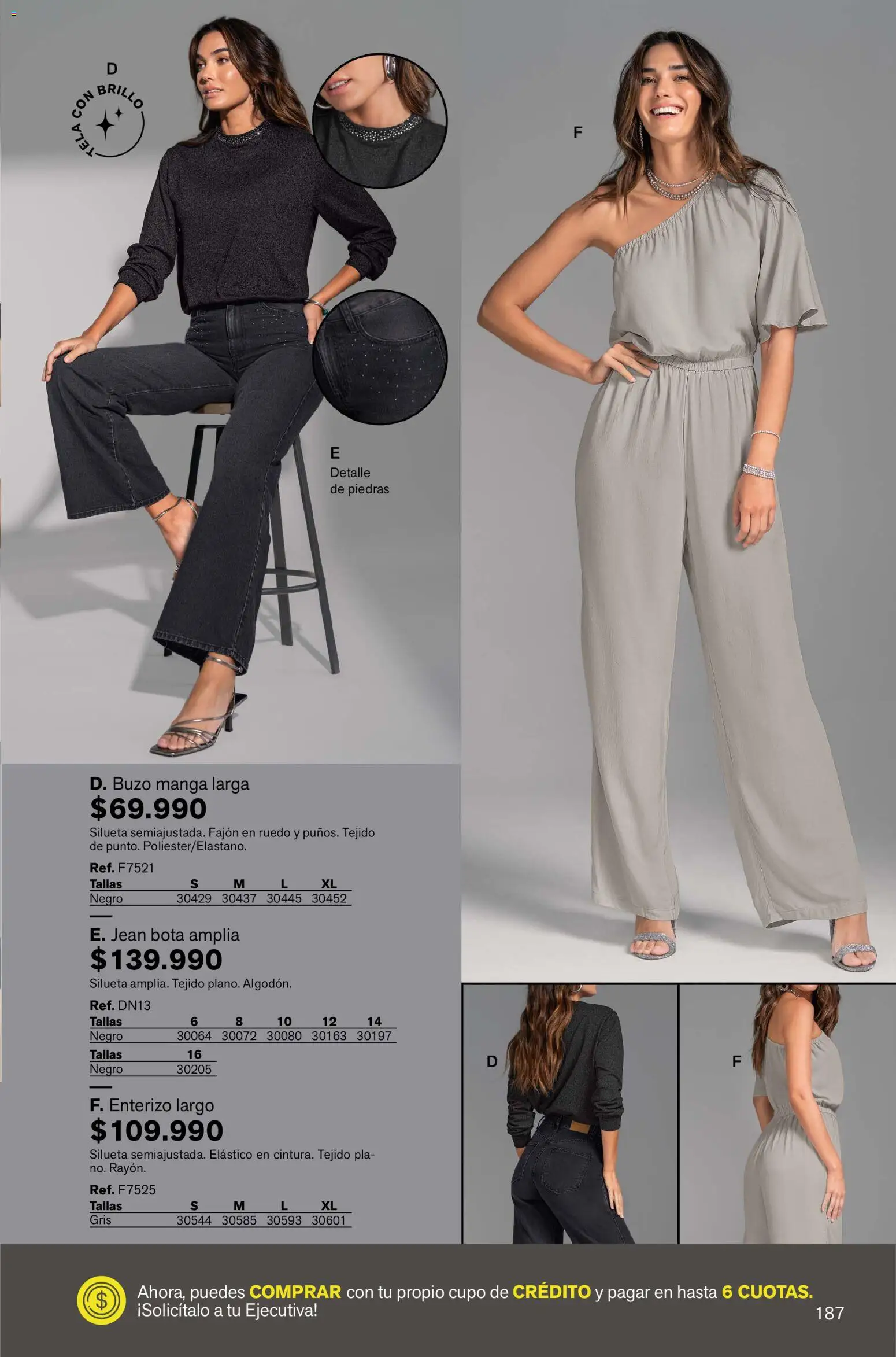 Leonisa revista - valida desde el 02.01.2026 | Página: 187 | Productos: Jean, Brillo, Buzo, Enterizo