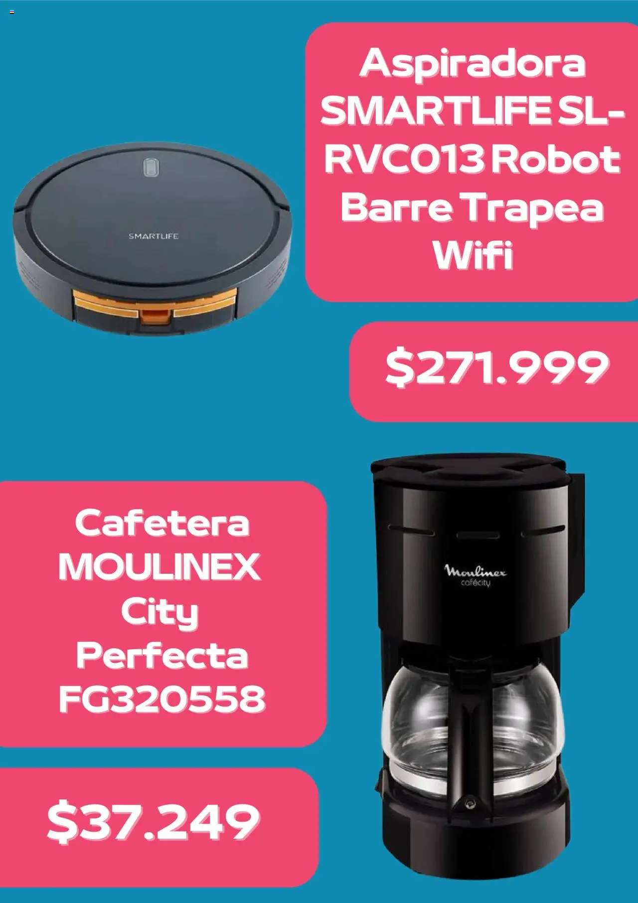 Grupo Marquez catálogo │ válido desde el 20.08.2025 | Página: 4 | Productos: Cafetera, Aspiradora, Robot